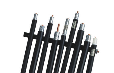 China RF Coaxial Cable 500 Low Loss , Tinned Copper Braided 50 Ohm Cable for Mobile Antenna supplier