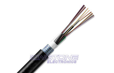 China Outdoor 30 core fiber optic cabling G.652D G.657A buried cable with polyethylene sheath supplier