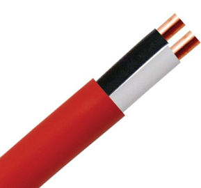 China Unshielded FPLR Fire Alarm Cable 16 AWG 2 Core Copper Conductor for Fire Detection supplier