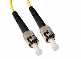 China Simplex ST to ST Fiber Optic Patch Cord 9 / 125 μm Singlemode for FTTH supplier