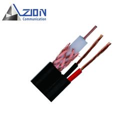 China Siamese Cable UL CM RG59/U CCTV Coaxial Cable 20 AWG BC + 18 AWG CCA Power supplier