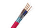 FRLS Fire Resistant Cable Shielded 1.00mm2 Solid Bare Copper Conductor for Security supplier